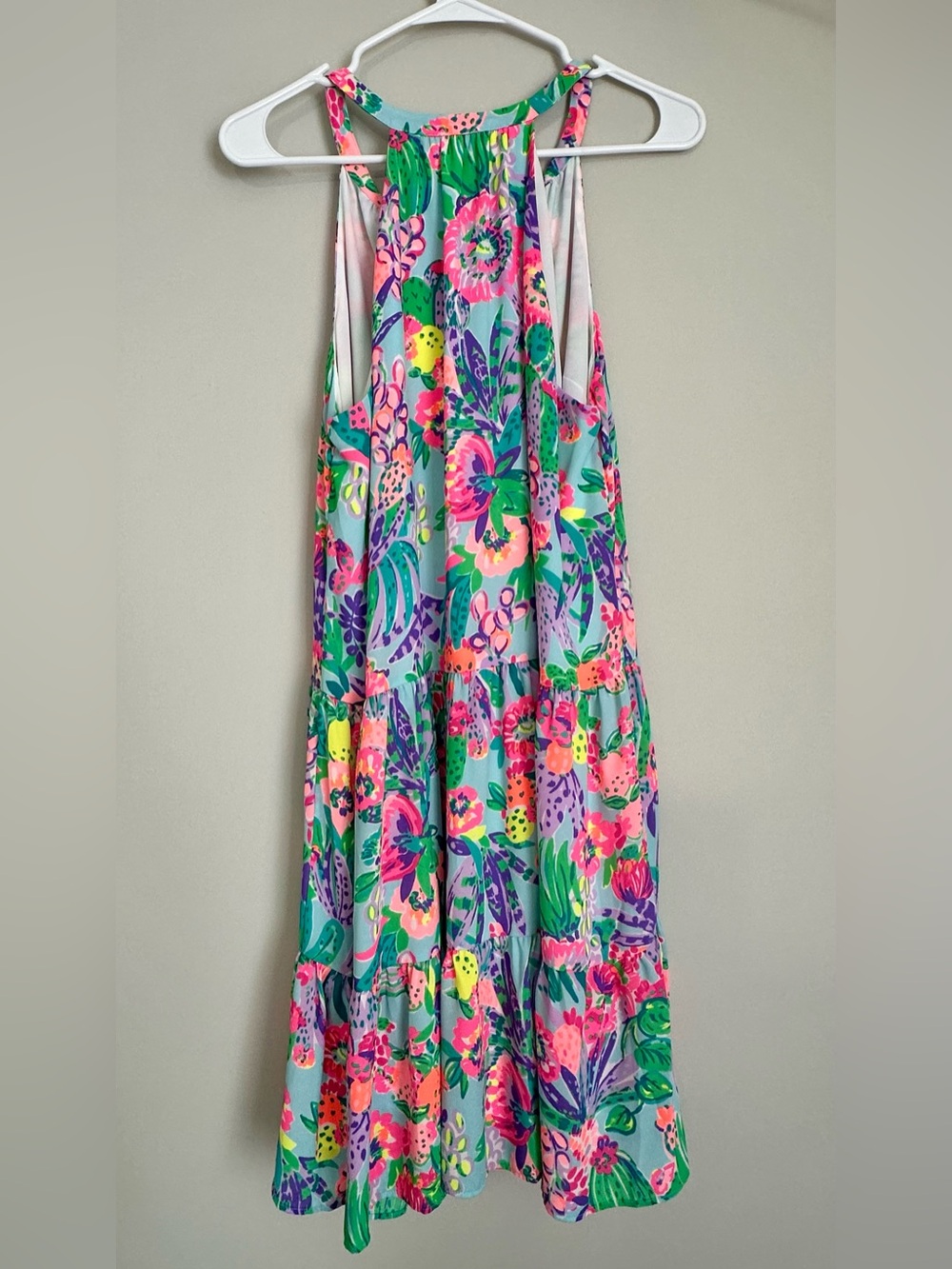 Lilly Pulitzer Vibrant Floral dress size medium - Picture 4 of 4